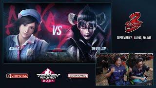 Losers Quarterfinal - Qudans (DevilJin) vs KingReyJr (Asuka) - TWT 2024 - Punishment 3