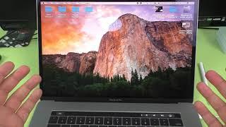 Горячие клавиши для смены раскладки клавиатуры macOS / MacBook Pro 15 2017