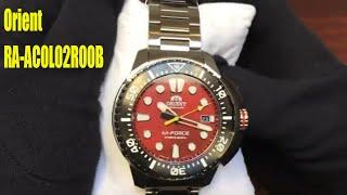 Unboxing Orient M-Force Diver's Automatic Sapphire Crystal Watch RA-AC0L02R00B