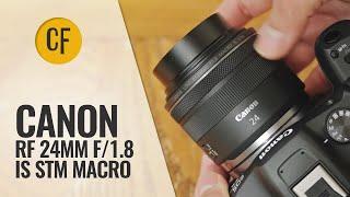 Canon RF 24mm f/1.8 IS STM Macro lens review