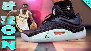 Is This Zion's BEST HOOP SHOE?! Jordan Zion 4 Performance Review!