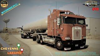 ATS/WYOMING DLC!!(Cheyenne-Laramie Transport) #americantrucksimulator  1.47 #atstruck