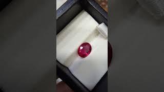 Natural Ruby - {Origin Mozambique} - Weight 2.40 Carat GRS Certified #ruby #rubygems #rubystone