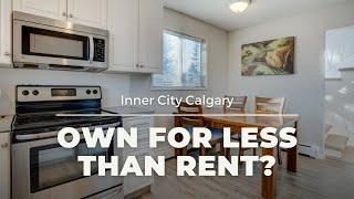 Owning this home is cheaper than renting? Calgary listing - LINK BELOW #shorts