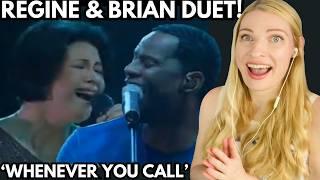 Vocal Coach Reacts: BRIAN MCKNIGHT & REGINE VELASQUEZ 'Whenever You Call' Duet In Depth Analysis!