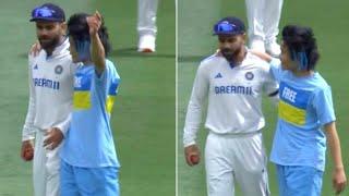 Watch: Australian Fan invades pitch to hug Virat Kohli during live match | Ind vs Aus 4th Test