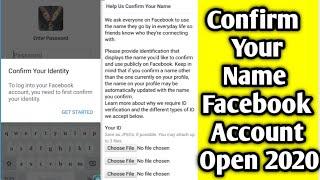 Help Us Confirm Your Name || Syco Tech Zone || Confirm Your Facebook Account Name 2020