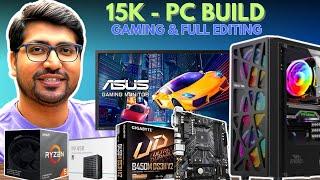 Best PC Build under 15000Best PC Build under 20000Ryzen 5 3400G PC Build 2025!