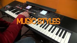 Roland E-A7 Keyboard Demonstration