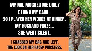 My Husband Let His Mom Insult Me Daily — Until I Played a Secret Audio at Dinner...