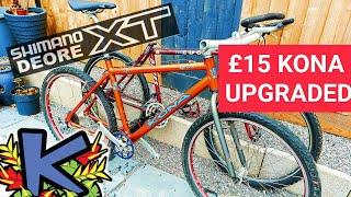 NEW RETRO KONA Frame! SHIMANO XT groupset and the Koa gets a new fork!!!