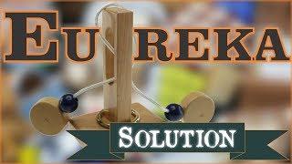 Solution for Eureka from Puzzle Master Wood Puzzles