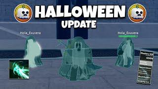 Blox Fruits Update 21 Halloween Event Full Guide - Ghost Fruit & Halloween Sea Event