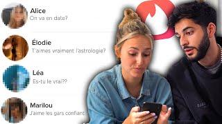 Elle me fait un TINDER! (elles répondent) ft. Alexane