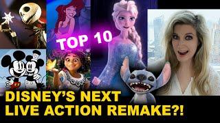 TOP TEN Disney Live Action - Hercules, Frozen, Tangled, Atlantis, The Nightmare Before Christmas