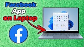 How to Download Facebook App on Windows Laptop | Full Guide 2024