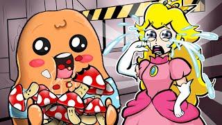 PRINCESS PEACH vs NUGGYLAND!? (SUPER MARIO BROS MOVIE CARTOON)