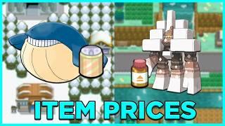 Pokemon Item Prices Are Insane