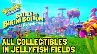 SpongeBob Battle For Bikini Bottom Rehydrated All Collectibles In Jellyfish Fields