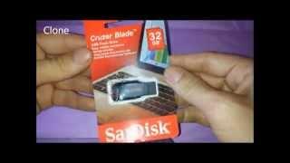 SanDisk Cruzer Blade 32GB Flash Drive - Original/Clone/Fake