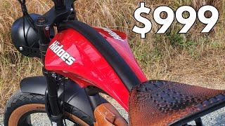 Moped style Ebike on an Amazon Budget - Hidoes B10