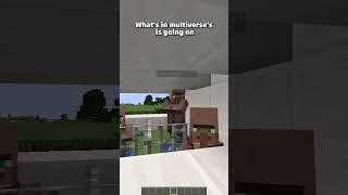 What in the multiverses is going on minecraft edition #fyp #foryou #gaming #funny