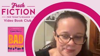 Video Book Club with Emma Barry #authorinterview #bookclubs #badreputation