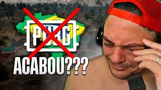 SkipNhO REAGINDO E COMENTANDO SOBRE O FIM DO SERVIDOR BRASILEIRO DE PUBG!!!