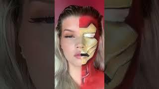 From Drab to Fab: Glamorous Iron Man (VOST) #lipart #lipmakeup #makupreels #lips