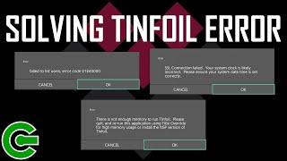 SOLVING TINFOIL ERRORS