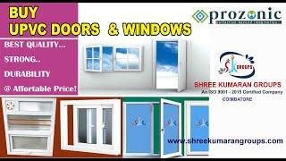 UPVC DOORS AND WINDOWS IN COIMBATORE | Shree Kumaran Groups | #wellcomindia