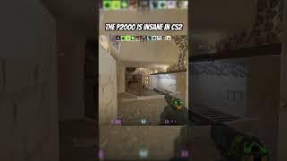 The P2000 is INSANE in CS2!#cs2 #counterstrike2