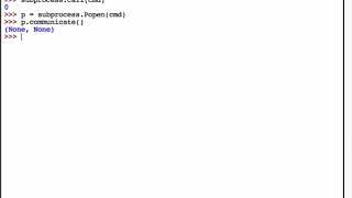 Python 101: Episode #19 - The subprocess module