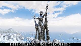 Skyrim SE Mods: LH's Skyrim Magnificent Statues UHD