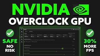 NUEVO FORMA DE HACER OVERCLOCK EN GPUS NVIDIA 2024 [Aumenta los FPS!] (100% Seguro)