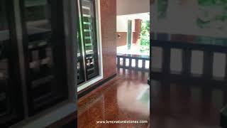 Laterite stone flooring mirror polished