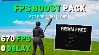 *NEW* Free Fortnite FPS Boost Pack  (Boost Fps, Lower Delay & Lower Ping)
