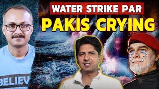 Pakistani Lal Topi crying after India's water strike. Pakistanis continue crying after water strike