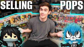 Cleaning My Funko Collection Room + Selling Pops!