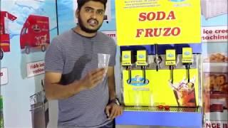 Soda shop machine/ Mobile van soda machine/ Shofty ice cream machine/ Sugarcane machine