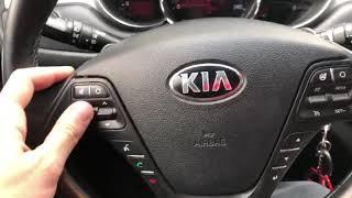 Установка камеры KIA Ceed