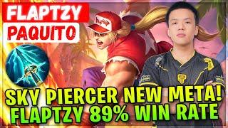 Sky Piercer New Meta! FlapTzy 89% Win Rate [ Top Global Paquito ] FLAP_THE_F - Mobile Legends Build