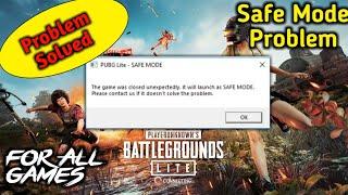 SAFE MODE problem in PUBG LITE | SAFE MODE PROBLEM SOLUTION | PUBG LITE PROBLEM SOLUTION