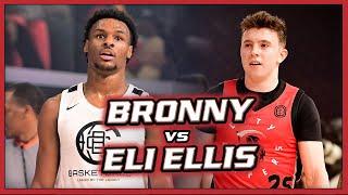 Bronny James is AUTOMATIC From 3 vs Eli Ellis! Full Game Highlights CBC vs City Reapers 