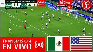 México Vs Estados Unidos En Vivo Donde Ver México Vs USA En Vivo Partido Semifinal México Vs USA