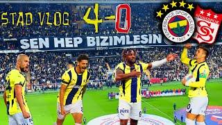 Fenerbahçe 4-0 Sivasspor | Maçın Tribün Hikayesi | 4K