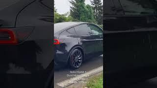 Tesla Model Y takeoff 