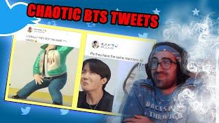 Shiki Reacts to Chaotic BTS Meme Tweets