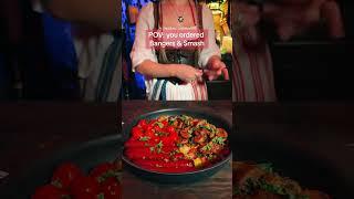 Welcome to Tara’s Tavern you ordered bangers and smash Watch the recipe on my YT channel️ undefin
