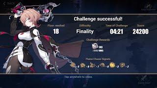 Honkai Impact 3 Elysian Realm Finality Lantern: Lone Destruction: Shadowchaser [Evasion] Full Run